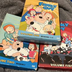 family guy dvd’s