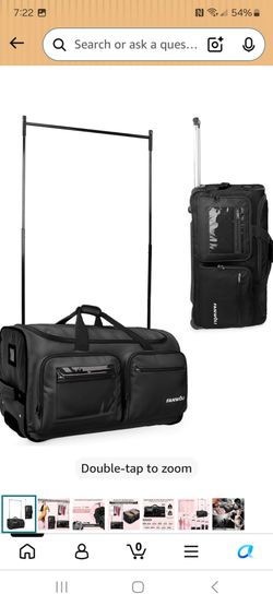 Fanwoli 23" Dance bag with garment rack Rolling competition duffel new in box pick up in pomona $75
