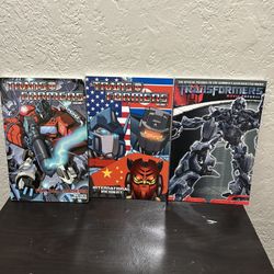 Transformers Paperback Comic Books 