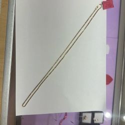 14kt 11.7grams Rope Necklace 