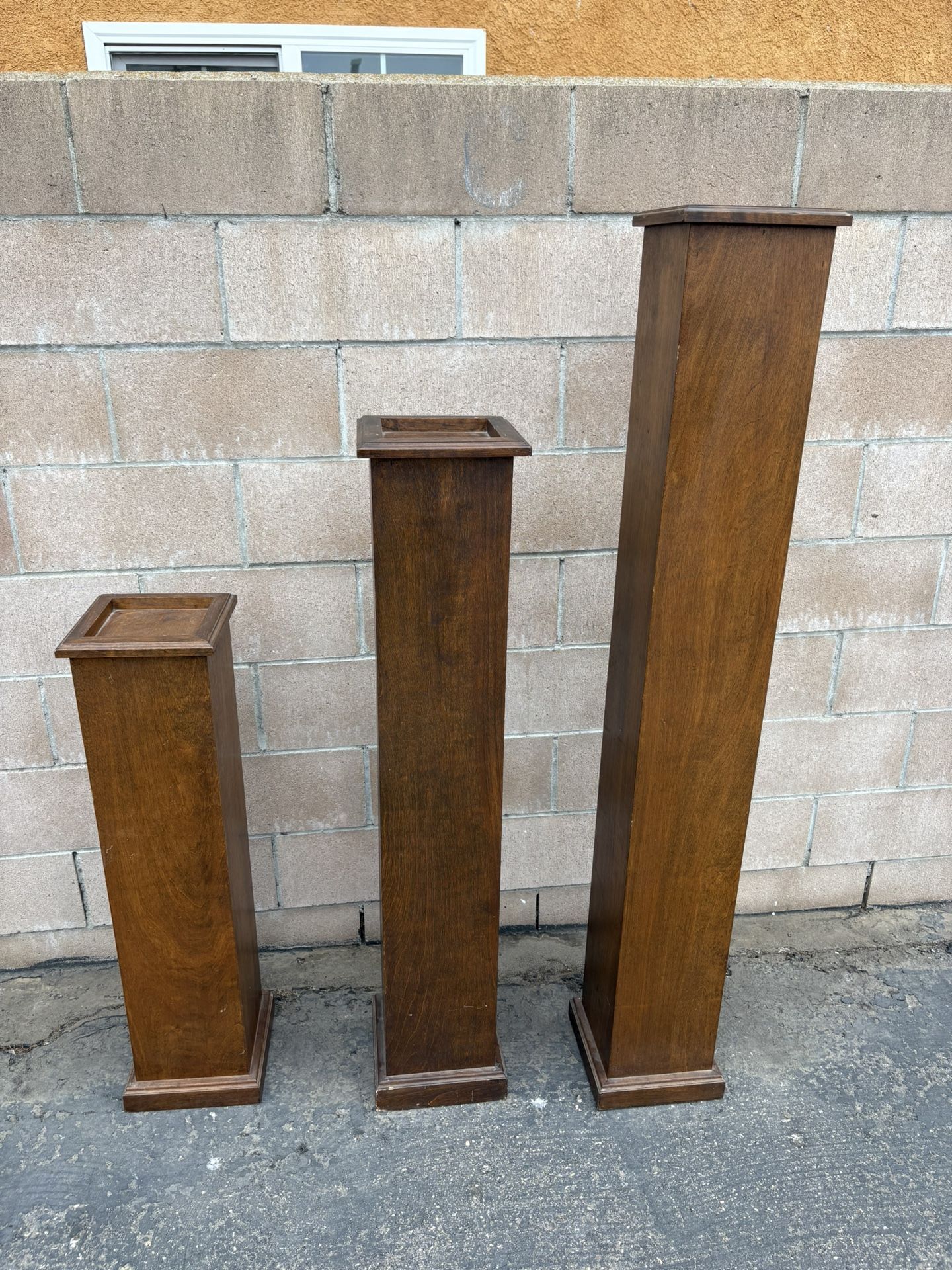 Wood columns