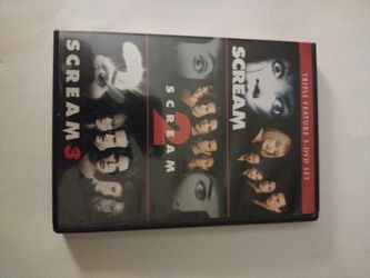 Scream trilogy DVD