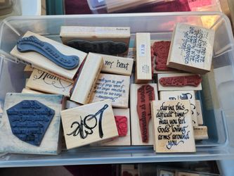 Card and/or Scrapbooking Stamps