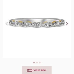 Zac Posen Diamond Wedding Band 