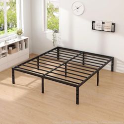 New Jeto metal King bed frame.