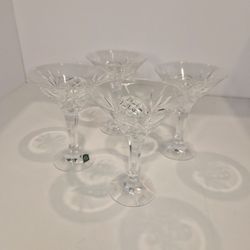 Shannon Crystal Martini Glasses - Set of 4