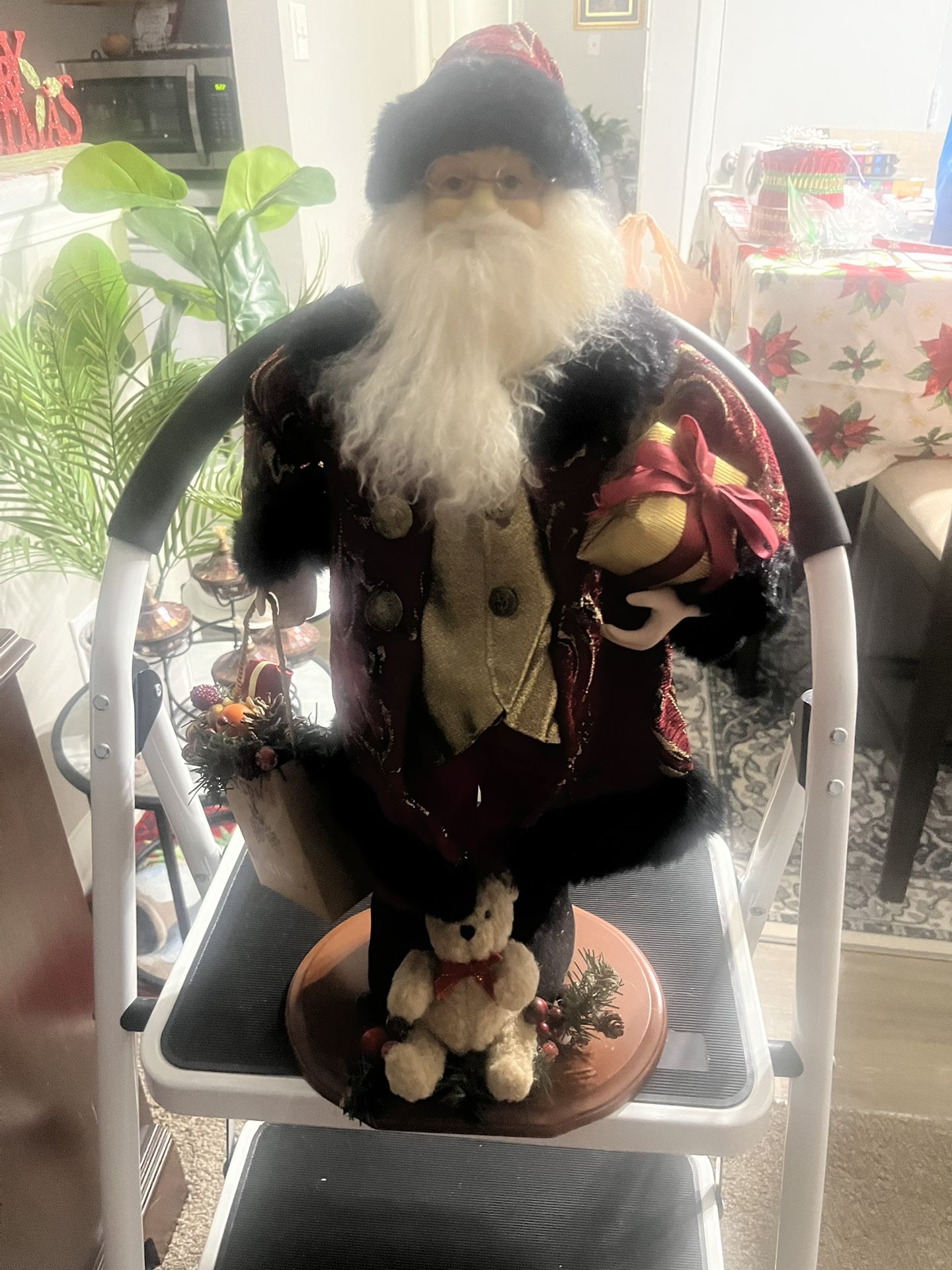 Medium Antique Santa