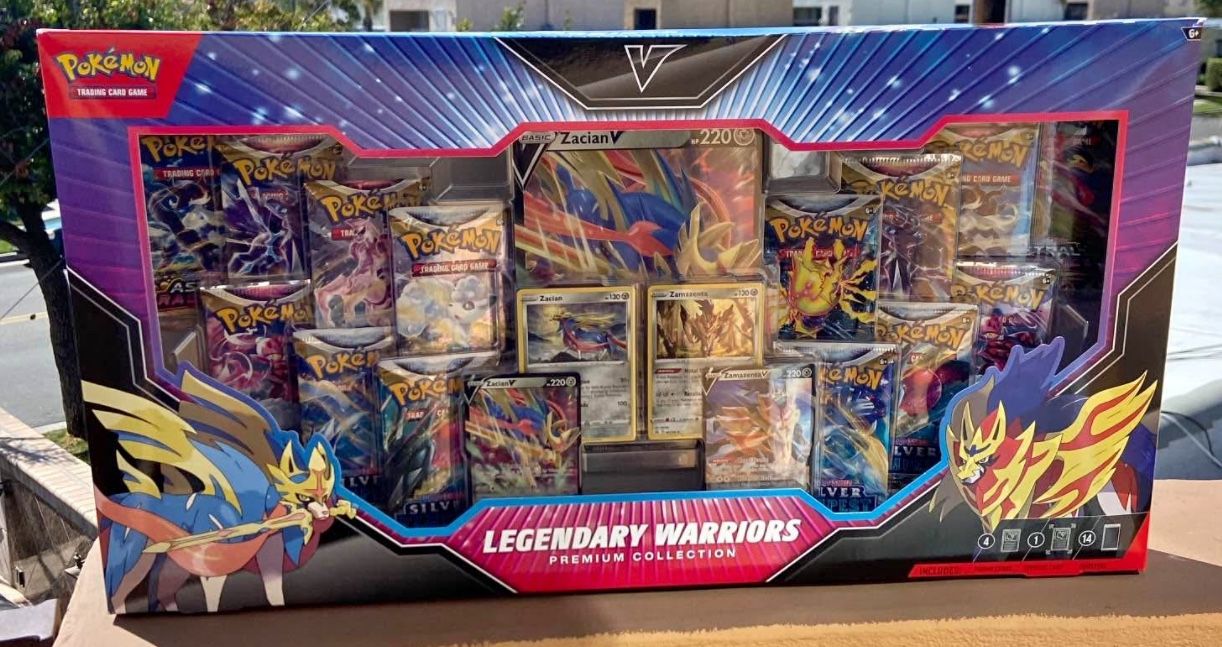 Pokemon Cards Legendary Warriors Premium Collection