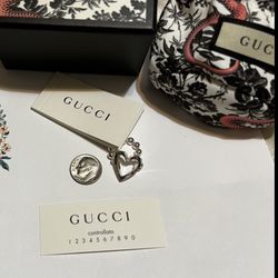 Gucci open heart ring Silver 925