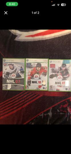 NHL 07, 10, 11 Xbox 360
