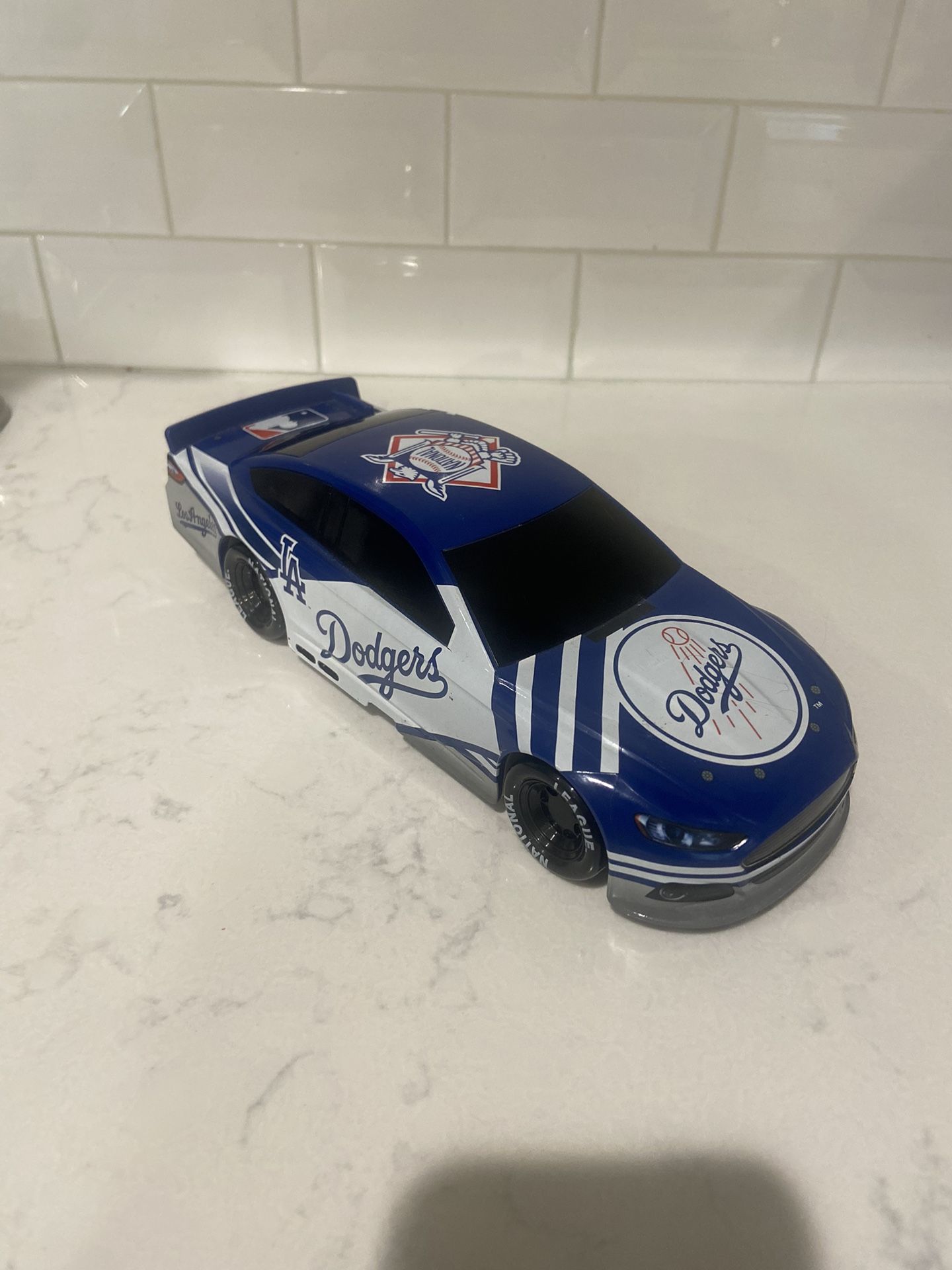 LA Dodgers Race Car