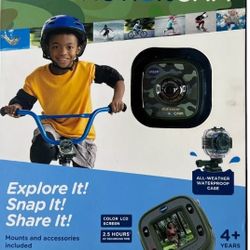 Vtech Kidizoom Action Cam Camo Green