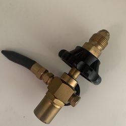 Ballon Helium Nozzle With Gauge Meter