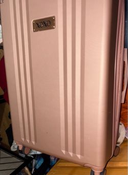 XOXO Rose Gold Hard Shell Luggage