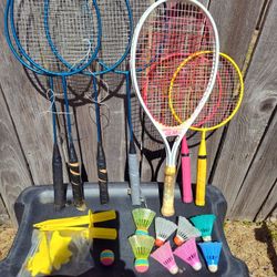 Badminton Tennis Rackets Etc Etc Etc Out Door Sports Equipment 