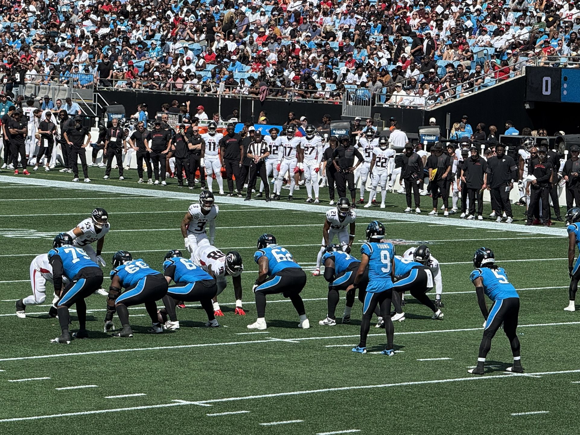 Panthers vs Rams 11/30