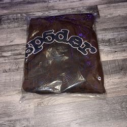 Brown Atlanta Themed Spider Hoodie