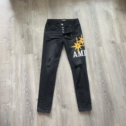 Amiri Jeans Skinny Distressed Size 33 Finest Quality New With Tags  