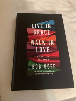 Book, live in grace, walk in love