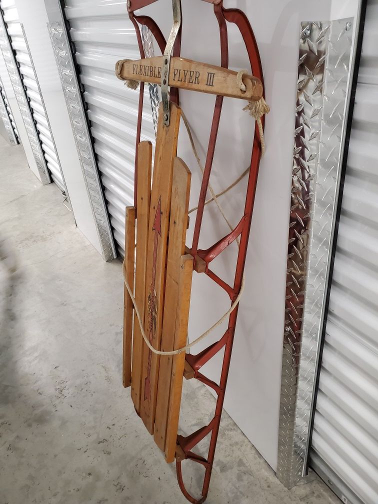 Flexible Flyer III Sled