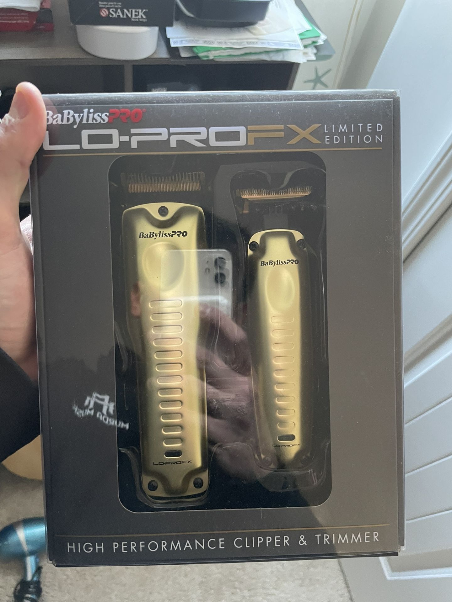 BaBylissPRO Lo-ProFx Limited Editon High Performance Gold Clipper And Trimmer