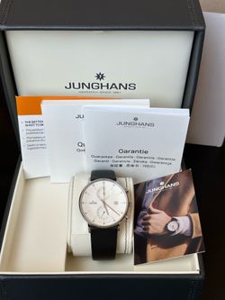 Junghans Form C chronograph watch