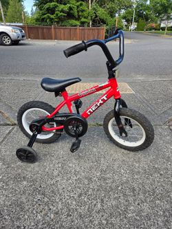 Kids Bike Next Cobra 12.5 ", Foot Break, 1-3 Years, Very Good Condition