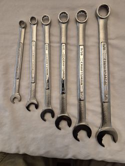 Craftsman Box Wrenches Set of Six