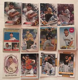 GERRIT COLE NY YANKEES ASTROS PIRATES 50 CARDS LOT