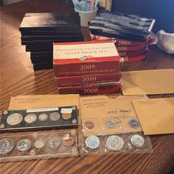29 US Silver Proof Sets Misc 1(contact info removed)