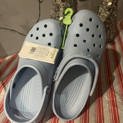 Light Blue Crocs 