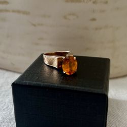 14K Sapphire Ring