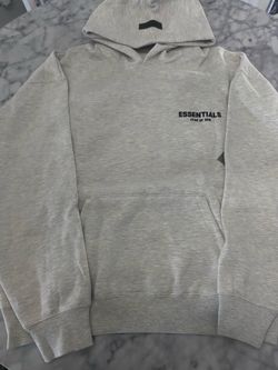 Light oat essential hoodie