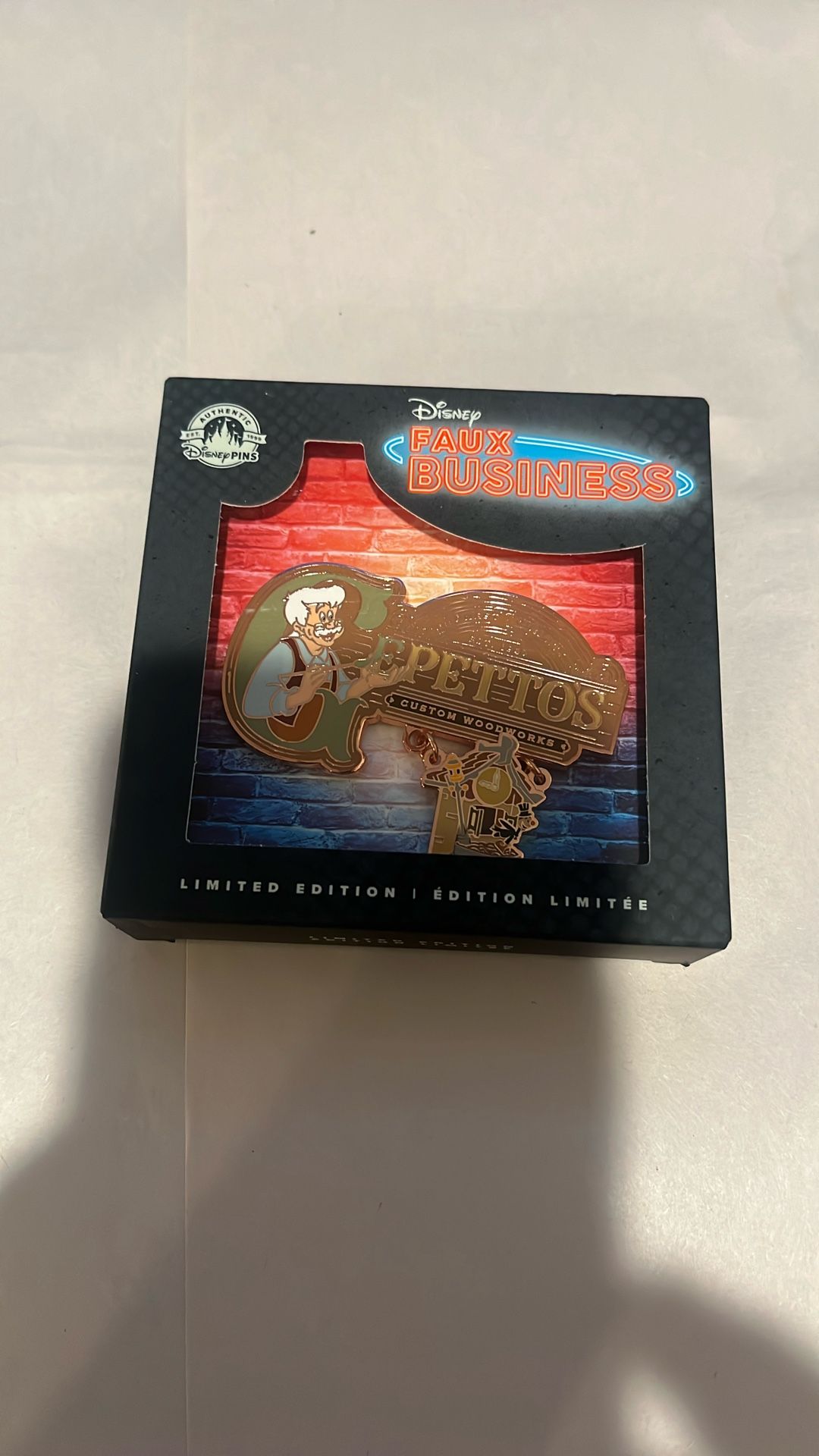 Disney Park Pins Faux Business