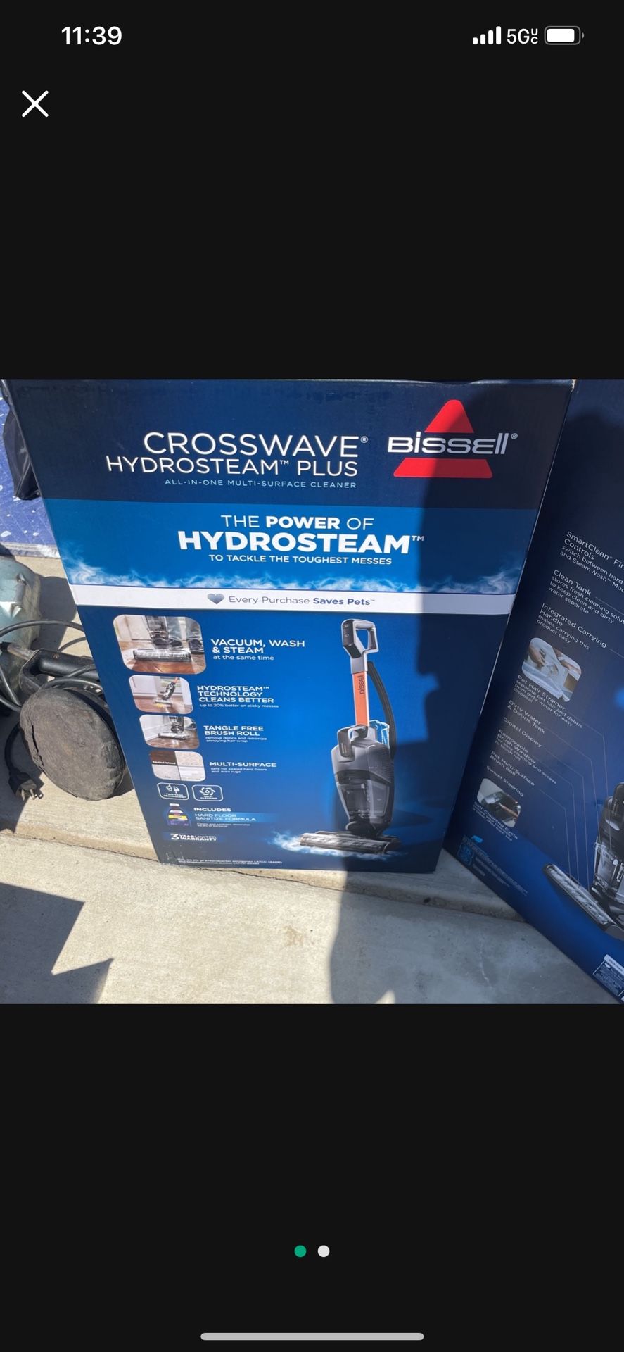 Bissell Crosswave Hydrosteam Plus