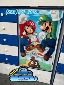 Mario brothers closet wardrobe dresser new ropero armoire Nuevo