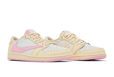 Jordan 1 low x Travis Scott Shy pink size 15 in hand