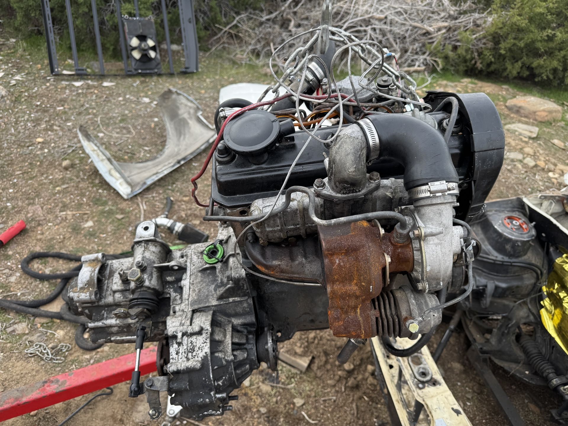 VW 1.9l TD AAZ Engine