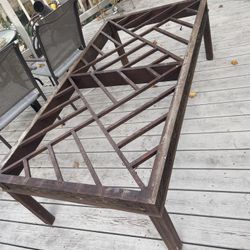 Wood Table Without Surface 