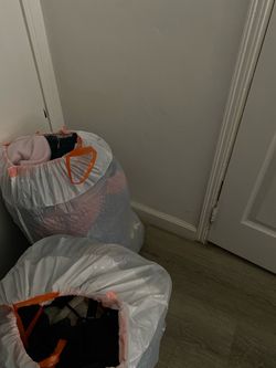 Bags of clothes size S-M
