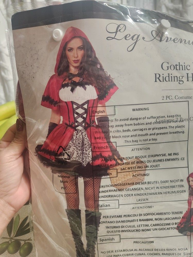 Red Riding Hood Costume Xl/XG