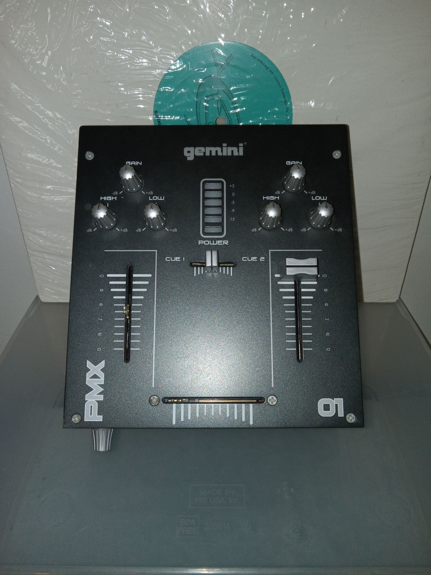 Gemini PMX 01 2 Channel DJ mixer
