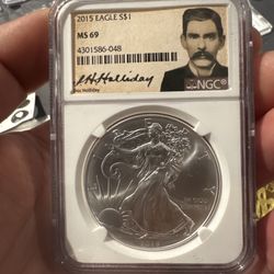 Doc Holiday 2015 Silver eagle 