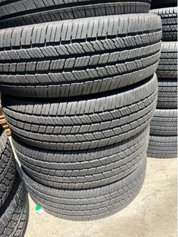 245/70r17 Michelin tires en excelentes condiciones de vida las 4