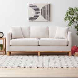 White Gap Couch