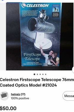 Celestron Firstscope Telescope