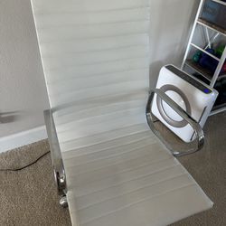 White Office Chair 