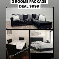 3ROOMS PACKAGE DEAL 😍❤️🔥🔥🔥🔥🔥🚛📦