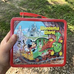 Metal 1980 Disney Lunchbox 