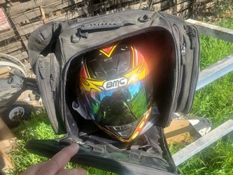 Helmet Bag And Helmet Both $30